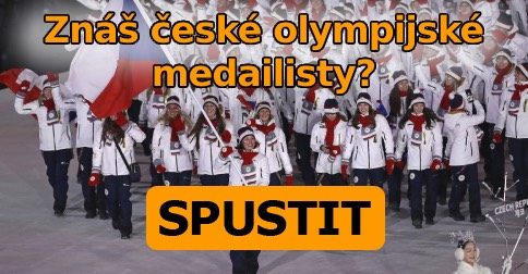 Znáš české Olympijské Medailisty? | Kvizy.online